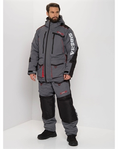 Костюм зимний Siberia мужской мужской, ткань Breathable, Серый Huntsman