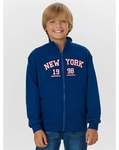 Толстовка для мальчиков синяя на молнии Mark formelle