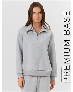 Свитшот женский серый Mark formelle