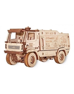 Деревянный конструктор 3D МАЗ-5309RR Ewa (eco wood art)