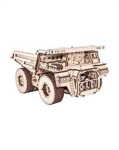 Деревянный конструктор 3D BELAZ 75600 Ewa (eco wood art)