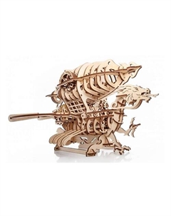 Деревянный конструктор 3D Дирижабль Skylord Ewa (eco wood art)