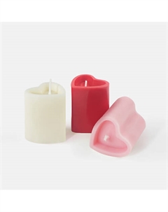 Свеча сердце интерьерная декоративная, набор Venew