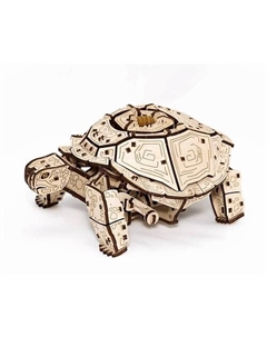 Деревянный конструктор 3D Механическая Черепаха Ewa (eco wood art)