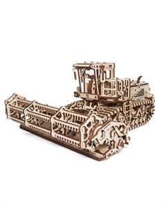 Деревянный конструктор 3D Косилка самоходная CS-150 Ewa (eco wood art)