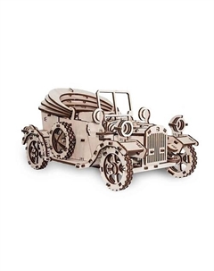 Деревянный конструктор 3D Retrocar Форд Т Ewa (eco wood art)