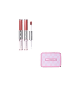 Набор двухсторонних тинтов для губ Tipsy в подарочной коробке Mistine