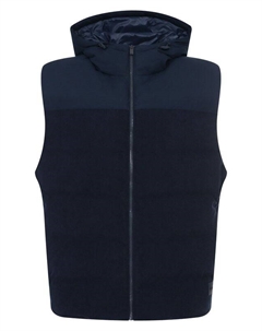 Жилет с отделкой из вельвета Boss