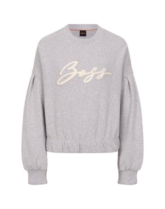 Хлопковый свитшот Boss orange