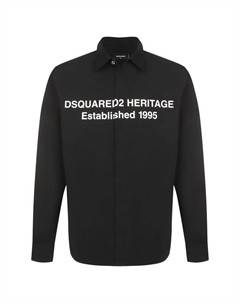 Хлопковая рубашка Dsquared2