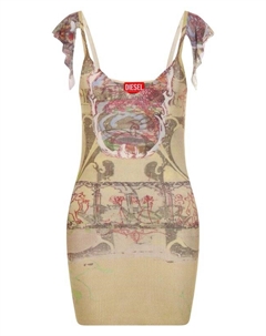 Хлопковое платье Diesel