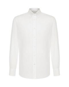 Хлопковая сорочка Brunello cucinelli