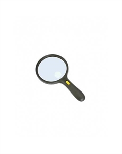 Лупа ручная круглая 2/5х, 120 мм, с подсветкой (3 LED), черная MG-9986-D Kromatech