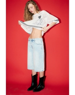 Шорты-бермуды джинсовые с низкой посадкой Befree