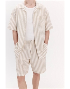 Шорты хлопковые в полоску Befree