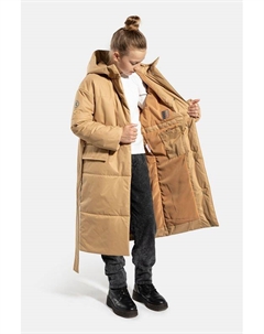 Пальто утепленное с капюшоном Kisu