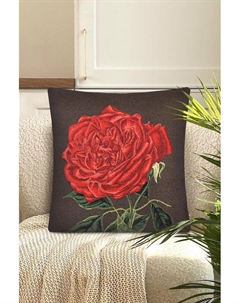 Наволочка декоративная из гобелена с принтом Цветы Le gobelin