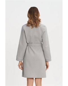 Халат хлопковый текстурный с поясом Marc & andré