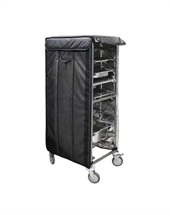 Термочехол для ролл-контейнеров МКО215 415х560х1570 черный Resto