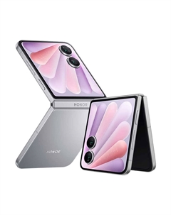 Смартфон Honor Magic V Flip2 (CN), 12Гб/512Гб, Dual Nano-SIM, серебристый