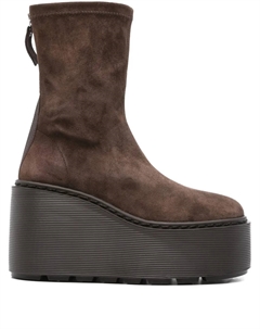 Замшевые сапоги на платформе Donna, коричневый Vic matie