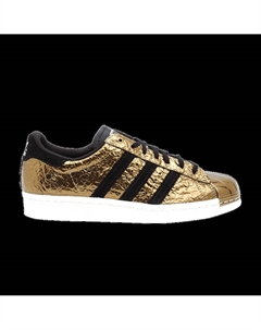 Кроссовки Superstar 80s Metal Toe 'Gold Foil', золотой Adidas