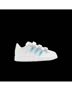 Кроссовки Superstar CF I 'Metallic Silver', белый Adidas