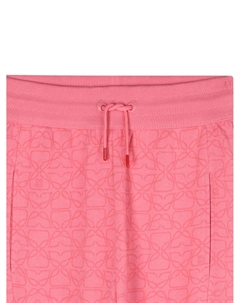 Спортивные брюки с монограммой, розовый Hugo kids