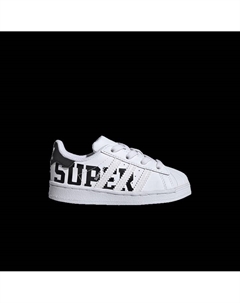 Кроссовки Superstar Infant 'XXL Print - Cloud White', белый Adidas