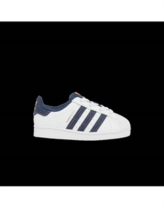 Кроссовки Superstar EL I 'White Denim', белый Adidas