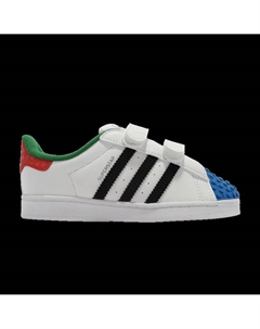 Кроссовки LEGO x Superstar CF I 'White Red Blue', белый Adidas