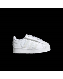 Кроссовки Superstar Comfort Closure EL I 'Led Lights Stripes - Triple White', белый Adidas