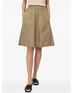 Юбка мини со сборками, коричневый Marc o'polo