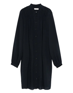 Платье-рубашка со складками, синий Marc o'polo