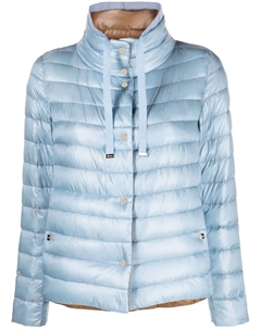 Двусторонний пуховик, синий Herno