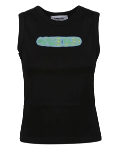 Топ без рукавов с принтом, черный Ambush
