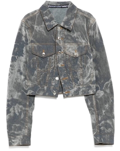 Куртка с выцветшим эффектом, серый Alexander wang