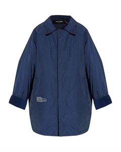 Пальто-рубашка с бархатными манжетами, синий Dsquared2