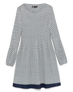 Платье мини с принтом, нейтральный Maje