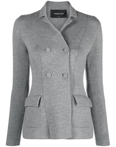 Двубортный кардиган, серый Fabiana filippi