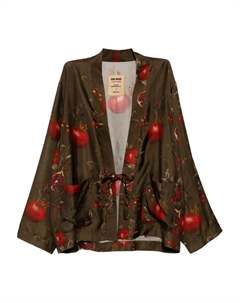 Блузка с графическим принтом, коричневый Uma wang