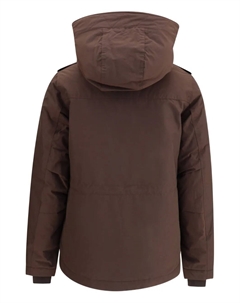 Стеганая куртка с капюшоном, коричневый Woolrich