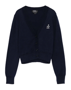 Кардиган Joséphine с декором в виде якоря, синий A.p.c.