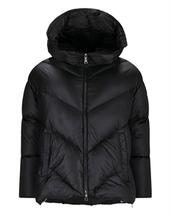 Стеганая куртка с капюшоном, черный Add