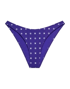 Плавки бикини с геометричным узором, синий Tory burch