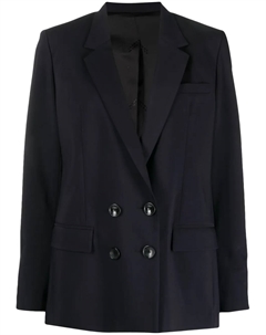 Двубортный блейзер Manelle, черный Isabel marant