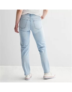 Юношеские джинсы с заниженной посадкой, прямые и узкие, цвет medium So