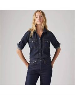 Легендарная рубашка Western Linen+Denim, цвет Today's News - Dark Wash Levi's®