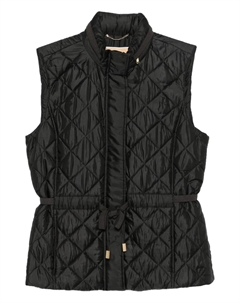 Стеганый жилет с узором, черный Michael michael kors