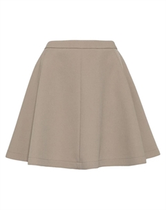 Расклешенная юбка из вирджинской шерсти, нейтральный Ami paris